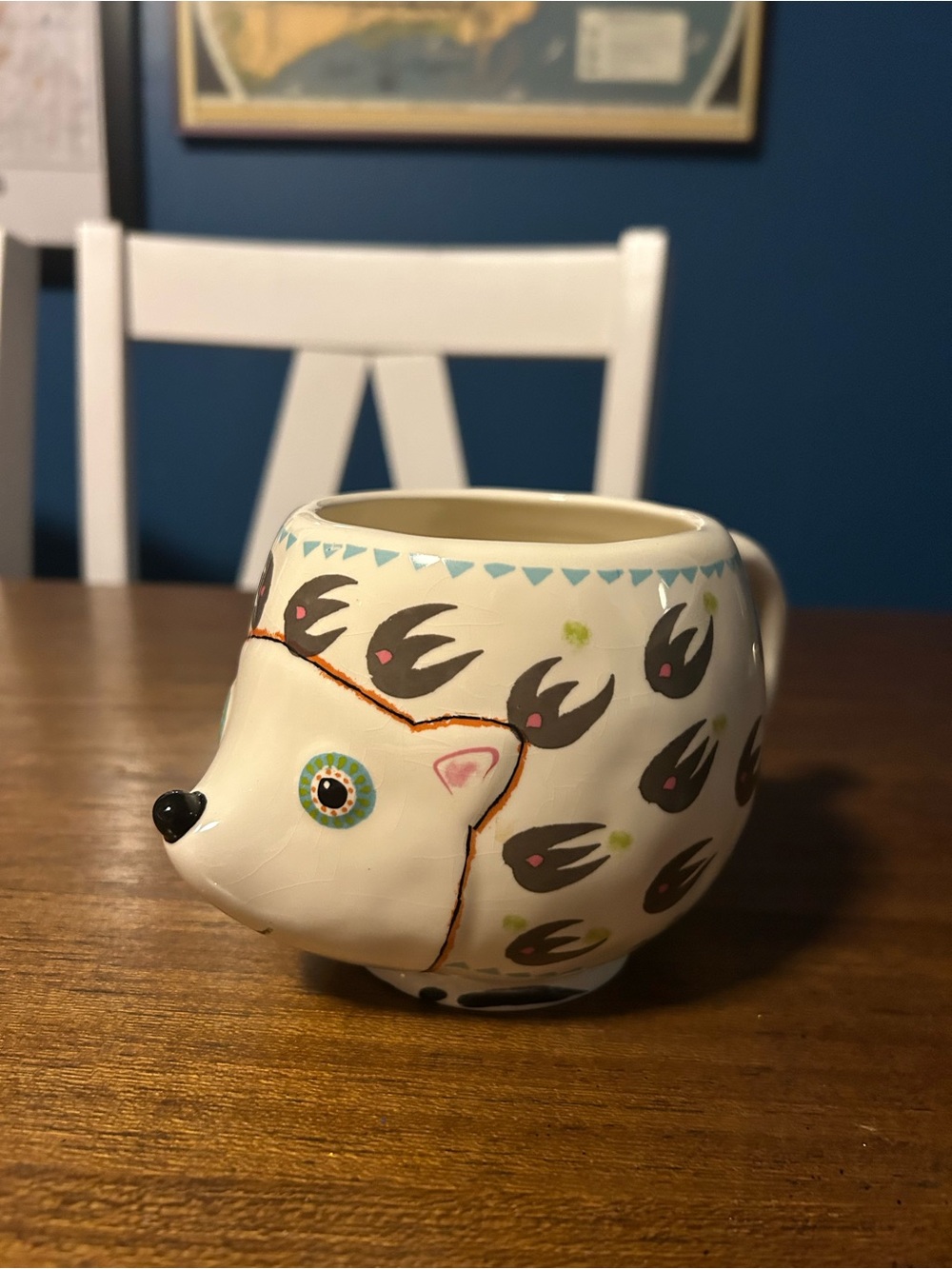 NATURAL LIFE Ceramic Hedgehog Mug
